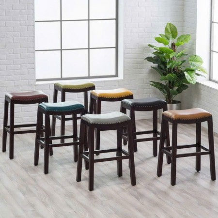 Saddle Grey : Ghế Quầy Bar , Đảo Bếp - H74cm